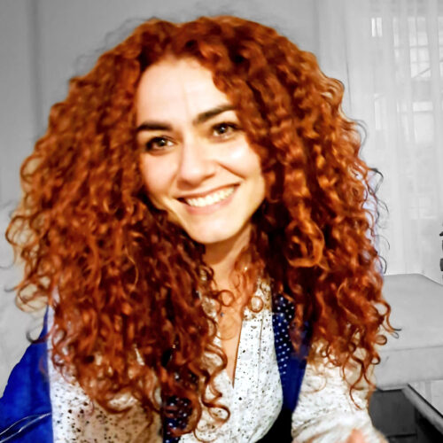 Μαρία Παπάζογλου Πορτρέτο της Μαρίας Παπάζογλου, instructor Face Yoga στο Once a Woman